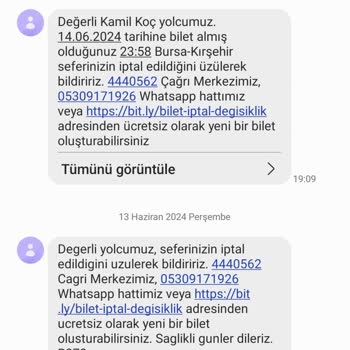 Kamil Koc Bayramda Mağdur Etti.