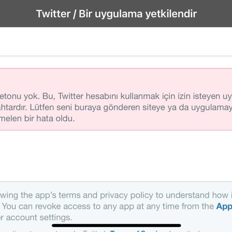 PUBG (Pubgmobile.com) Hesabıma Twitter İle Giriş Yapamıyorum