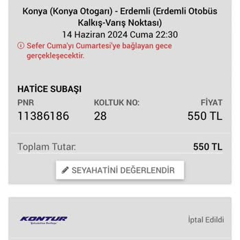 Kontur Turizm Sorumsuzluğu Ve Kontrolsüzlüğü