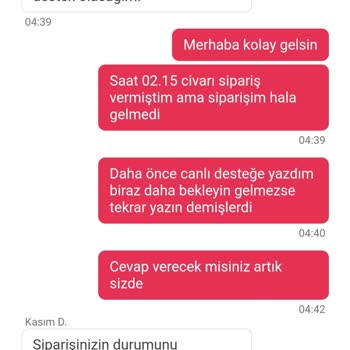 Yemeksepeti Vurdumduymazlığı Ve Gelmeyen Sipariş