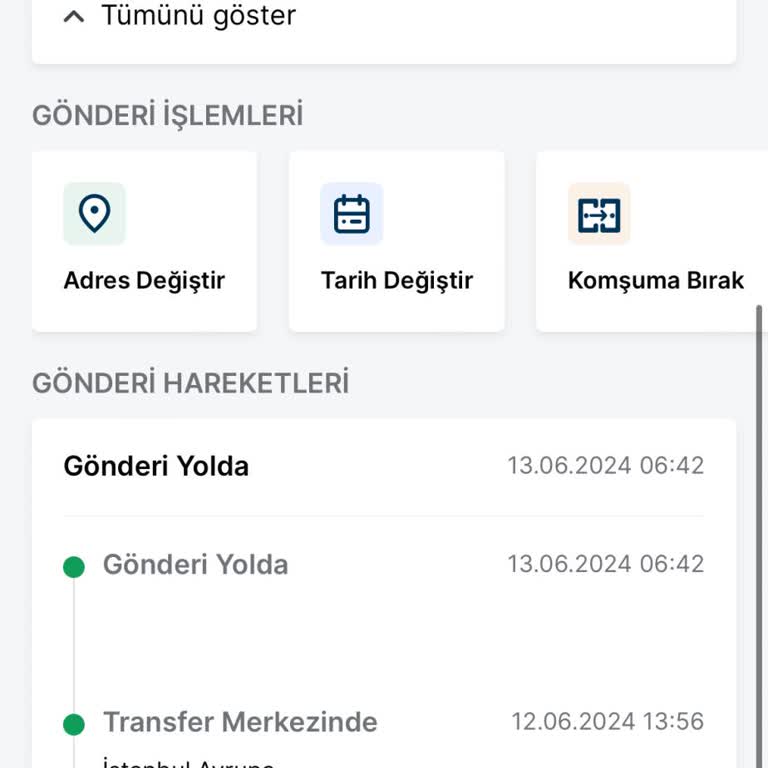 Trendyol Express Esenyurt SC Depo Kargo Göndermiyor