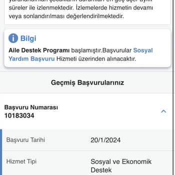 Aile ve Sosyal Hizmetler Bakanlığı Sed Yardımı Yatmadı Mağdur Ediliyorum
