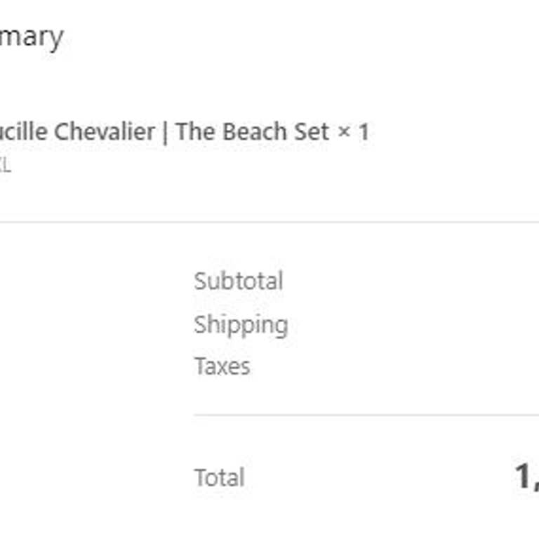 Lucille Chevalier Siparişi Aldıktan Sonra Sitesini Kapattı