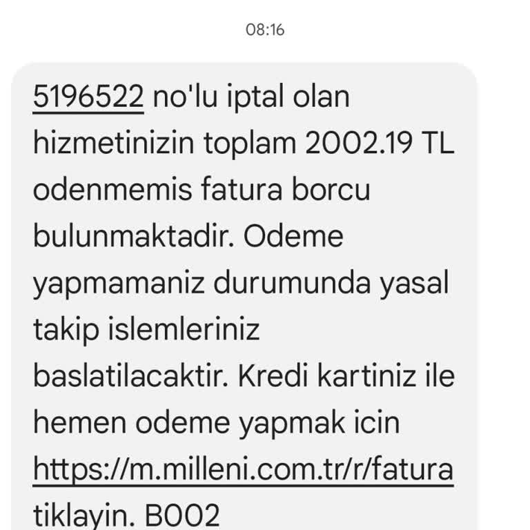 Millenicom Yanlış Fatura Ve İptal Sürecinde Yaşanan Sorunlar