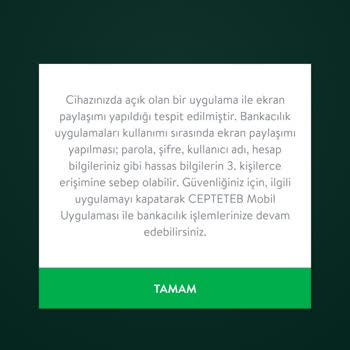 TEB Bankası Erişim Hatası