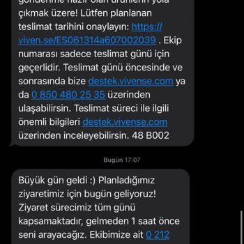 Vivense'den Satın Alabilirsiniz Fakat Teslim Almanız Zor!