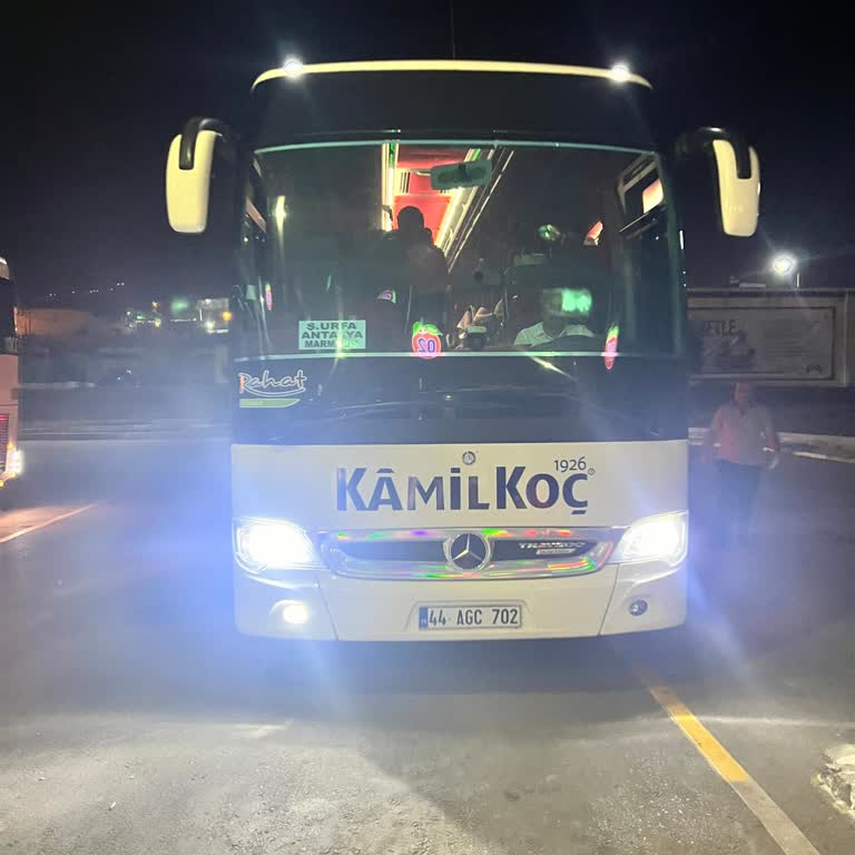 Kamil Koç Otobüslerin Kalkış Saati Olarak Verdikleri Saatlerde Kalkmaması
