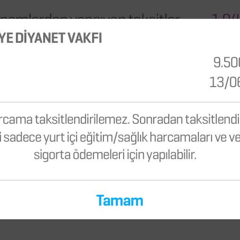 Enpara Harcamama Taksit Yapmadı