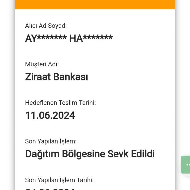 Ziraat Bankası AGT Kargo Firması Sorumsuzluğu