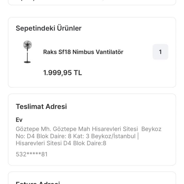 Migros'un Teslim Edilmeyen Siparişi