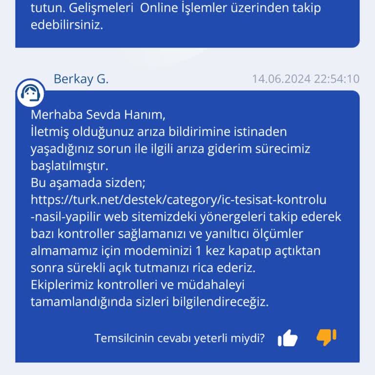 TurkNet İnternet Sorunu Mağdur Ediliyorum