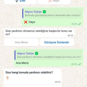 Migros Sanal Market Ürün İadesi Saçmalığı, Vurdumduymazlığı