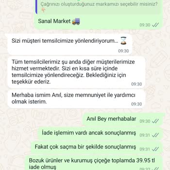 Migros Sanal Market Ürün İadesi Saçmalığı, Vurdumduymazlığı