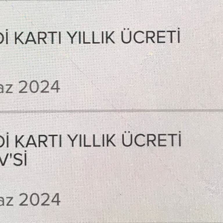 İş Bankası Maximum Kredi Kartı Hukuksuz Yıllık Ücret Kesintisi