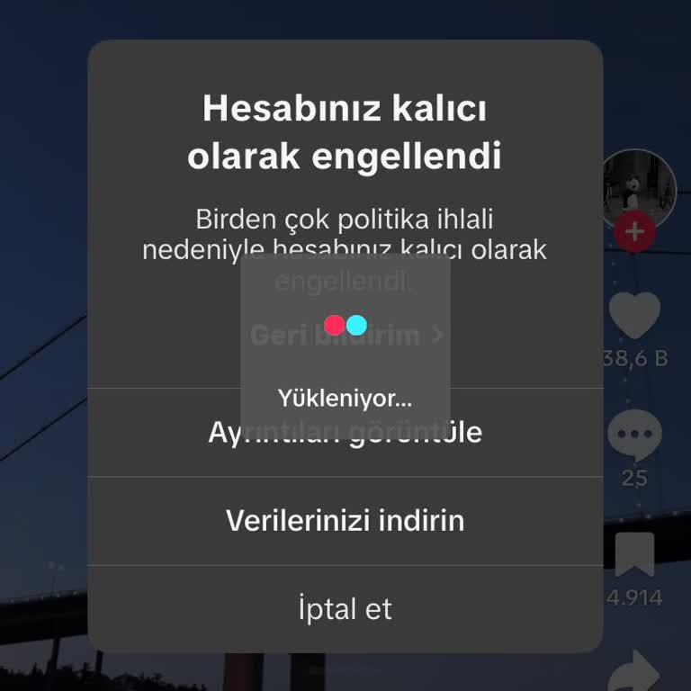 TikTok Hesabım Kapatıldı Sebepsiz Yere