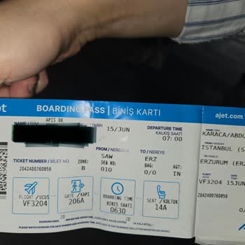 Ajet 3.30 Saat Rötarlı Uçuş