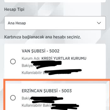 Ziraat Bankası Asker Hesabı Gözükmeme Sorunu