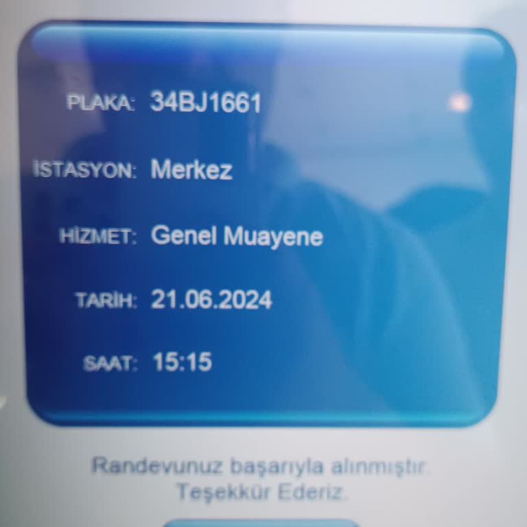 TÜVTÜRK Araç Randevu Hakkında