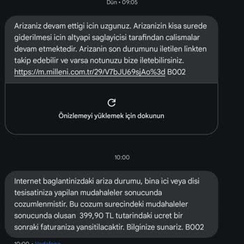 Millenicom Haksız Arıza Ücreti Ve Yanıltıcı Hizmet
