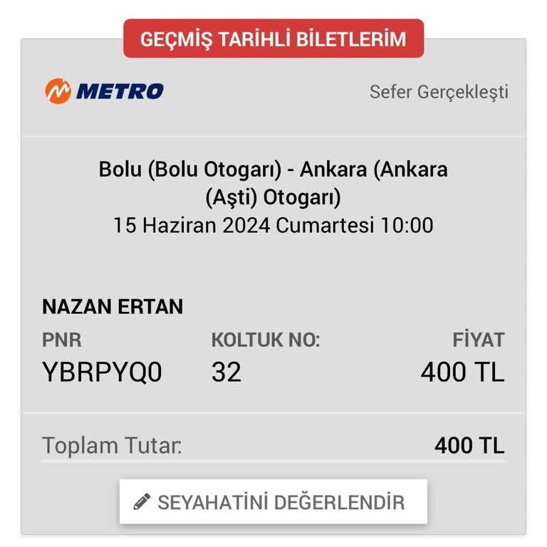 Obilet O-biletten Mağduriyet Yaşadım