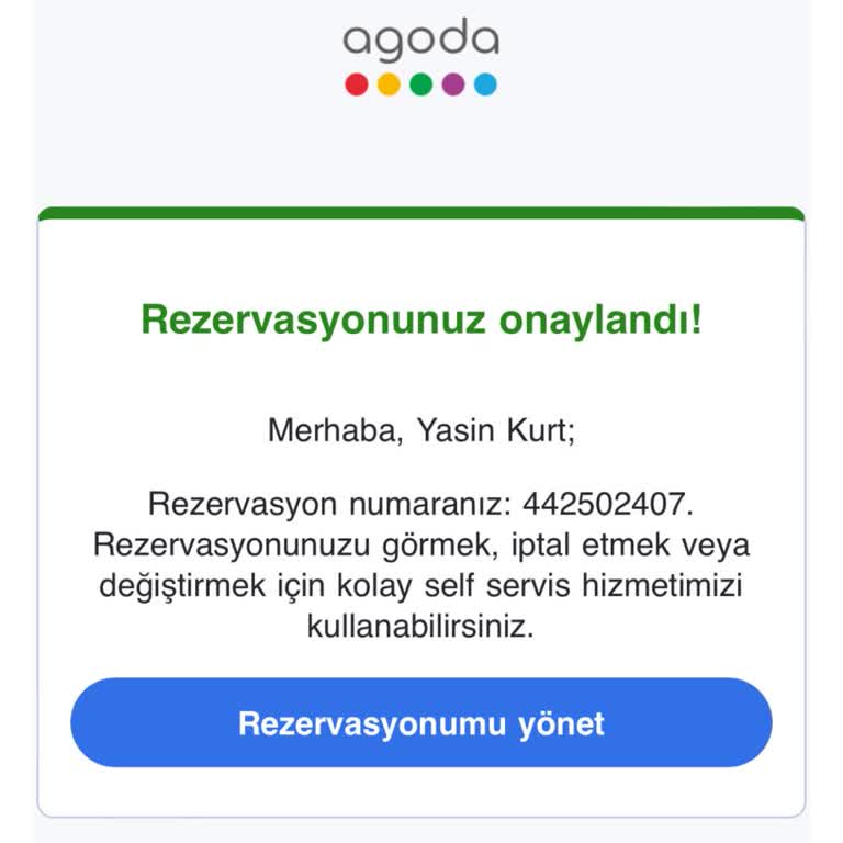 Agoda Ödemeyi İade Etmiyor