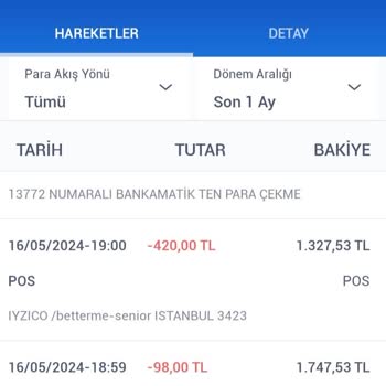 iyzico Banka Hesabımdan Bilgim Dışında Para Çekiliyor 2 Aydır.