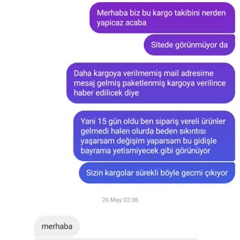 Zeyno.fashion Çocuk Ürünleri Teslimat Sorunu