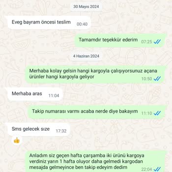 Zeyno.fashion Çocuk Ürünleri Teslimat Sorunu