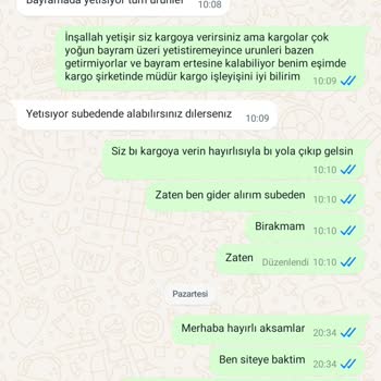 Zeyno.fashion Çocuk Ürünleri Teslimat Sorunu