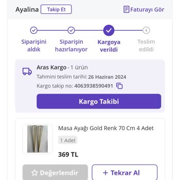 Aras Kargo Kargo Teslim Edilmeyen Ve İhmal Edilen Paket Sorunu