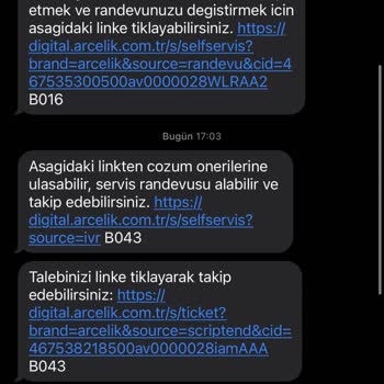 Arçelik Ürünlerimi Teslim Etmiyor.