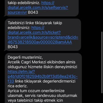 Arçelik Ürünlerimi Teslim Etmiyor.