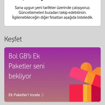 Vodafone Taahhüt Değişikliği Şikayetçiyim
