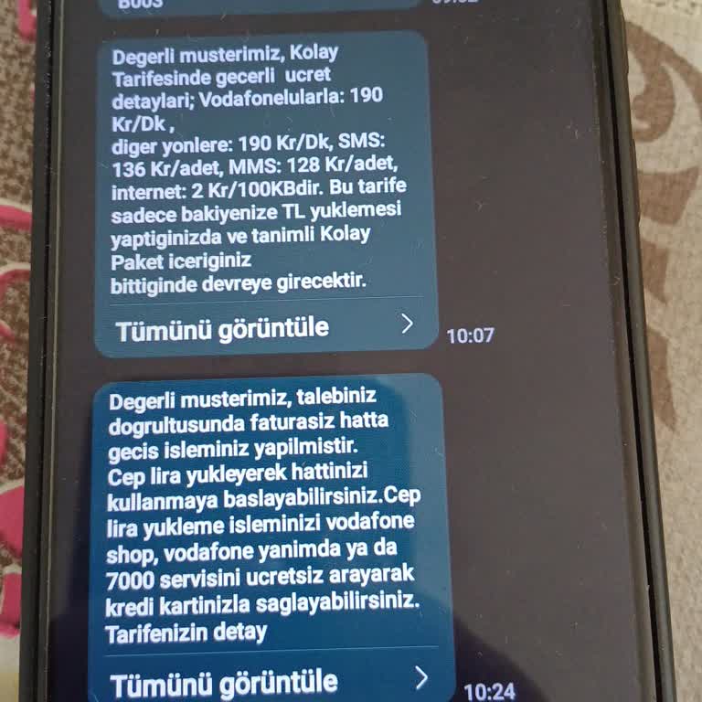 Vodafone Hattımın İptali Sürecinde Yaşanan Sorunlar
