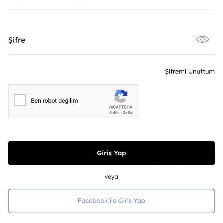 Mavi Uygulamanıza Giriş Yapamıyorum.