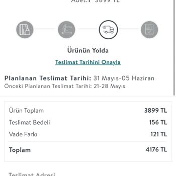Vivense Aldığımız Ürünü Yollamıyor