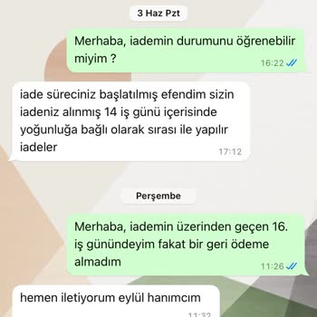 Mutty İade'mi Bir Aydır Yatırmıyor