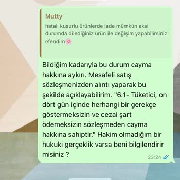 Mutty İade'mi Bir Aydır Yatırmıyor