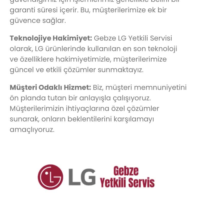 LG Marka Bulaşık Makinesi Mağduriyeti