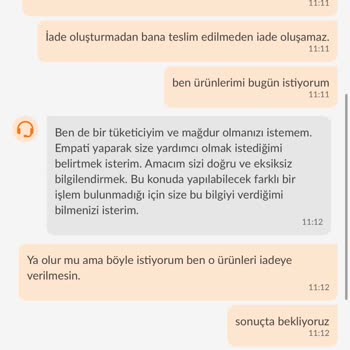 Trendyol Milla Kendiliğinden İade Oluşturuyor