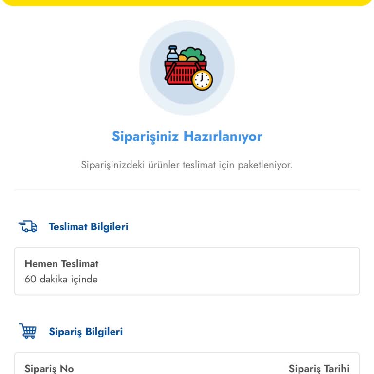 Şok Market'te Yaşanan Sipariş Gecikmesi Ve İletişim Sorunları
