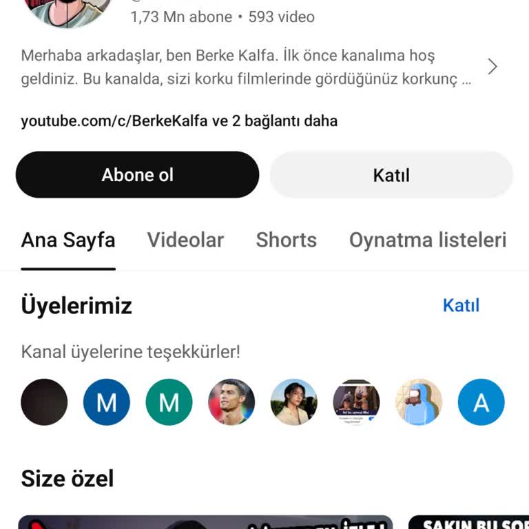 YouTube Hesap Geri İsteği