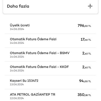 Akbank Üyelik Ücreti Yansıtılması