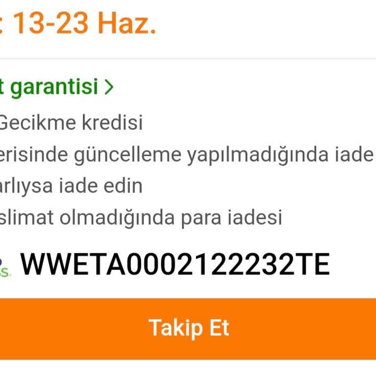 hepsiJET Kargom İptal Edilmiş