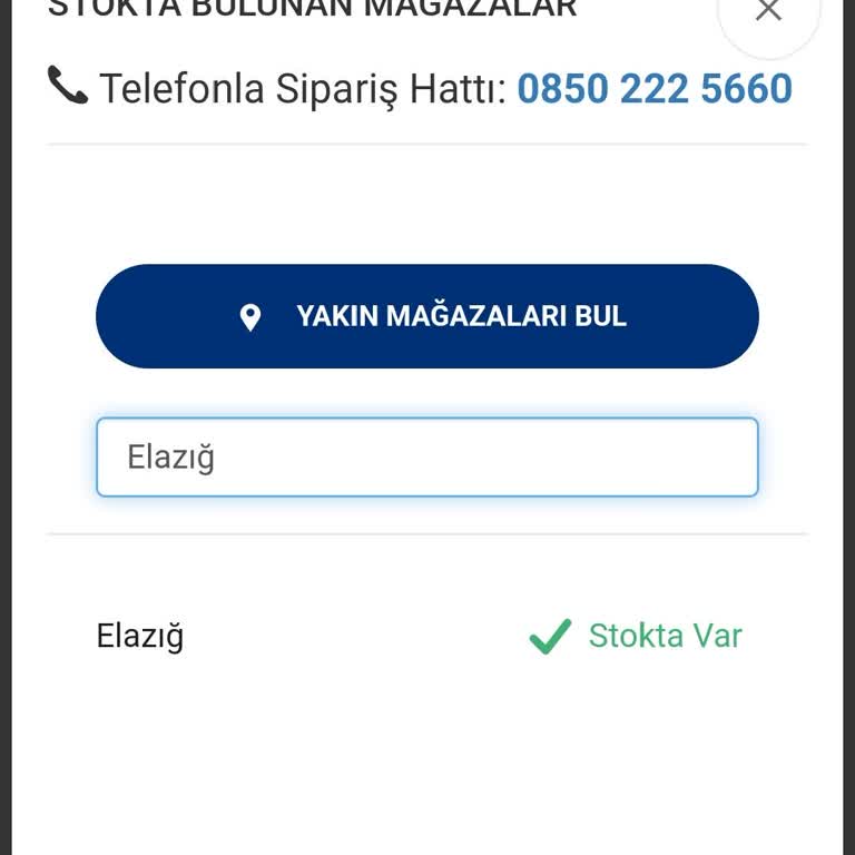 Vatan Bilgisayar Vatan Elazığ Satış Yapmadı