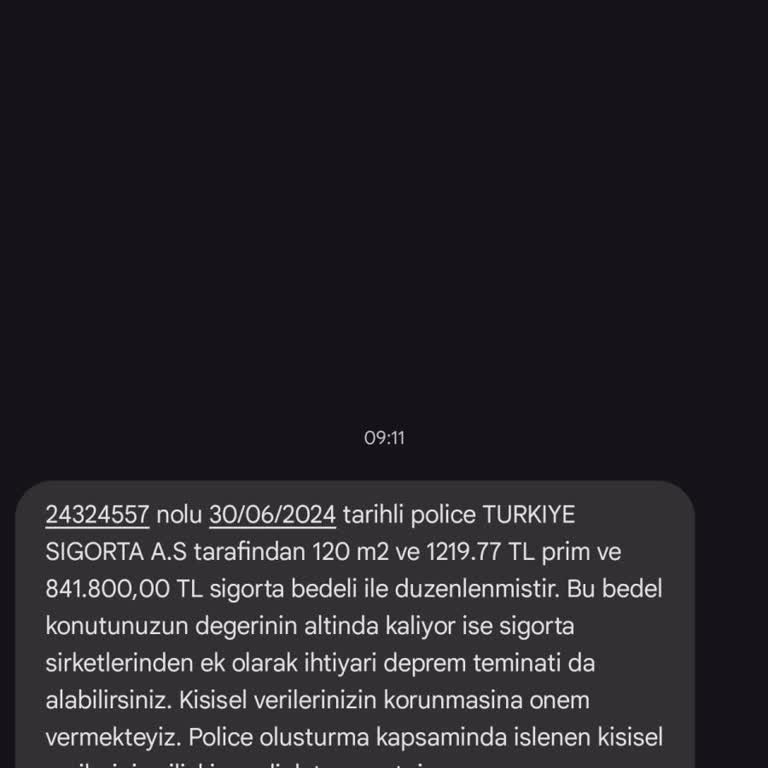 Türkiye Sigorta Haksız Kazanç Talep Etmesi