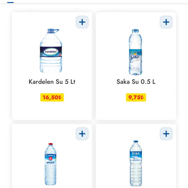 Şok Market Fahiş Su Fiyatı