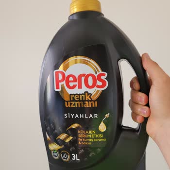 Peros Siyahlar Deterjanı Siyah Çamaşırlarda İz Bırakıyor