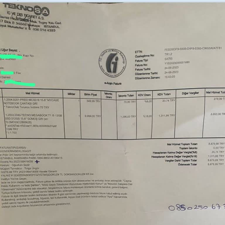 Teknosa Ek Garanti Ve Sigorta Kesinlikle Karşılamıyor