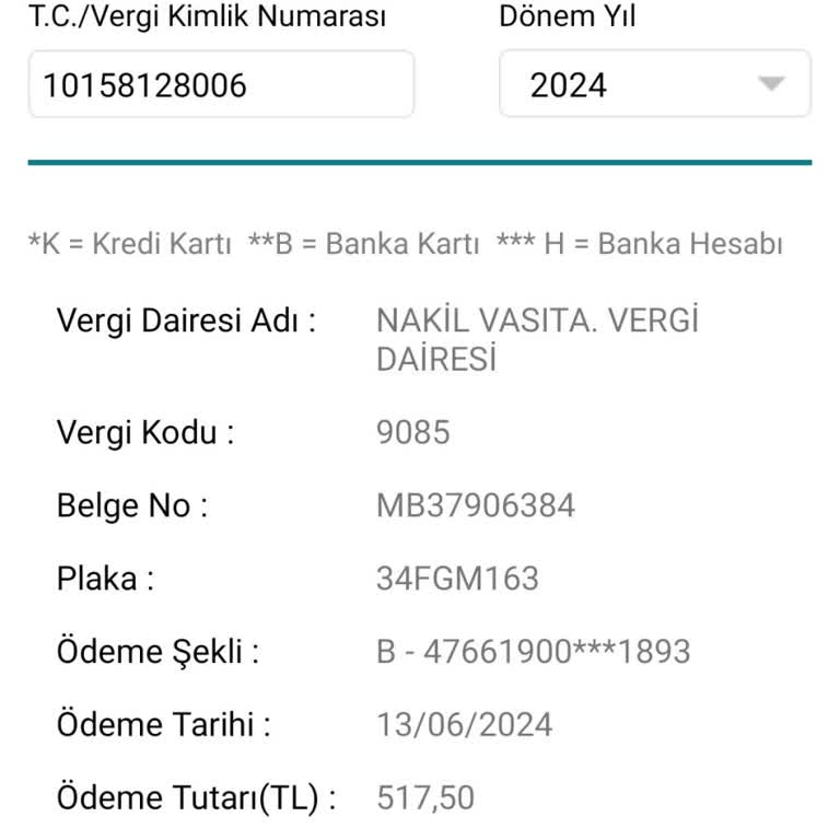 GİB De Borç Gözükmesi